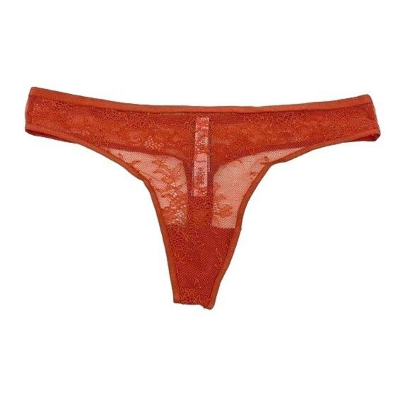 Victoria's Secret Chantilly Lace Thong Panty Medium - Picture 2 of 7